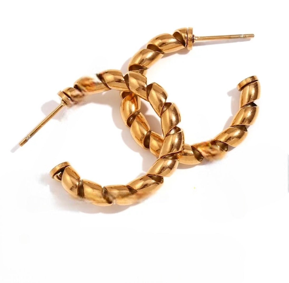 Twist Hoops