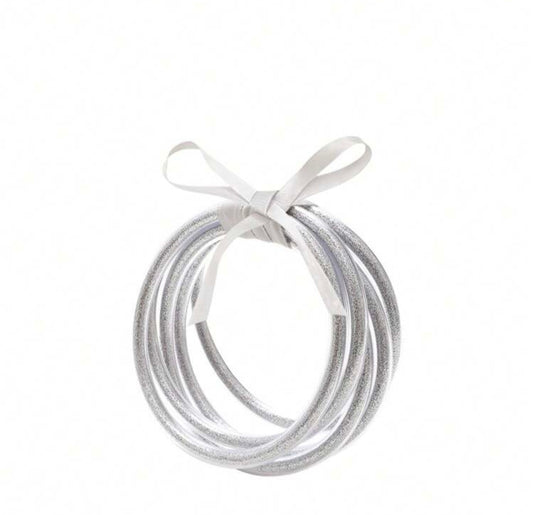 Silver Jelly Bangle